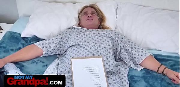"You are a nurse, help me get rid of my boner"